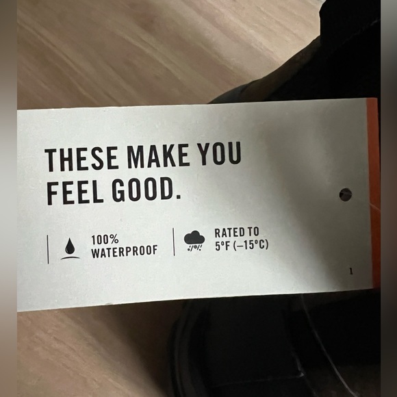 BOGS CASUAL LACE BLACK WATERPROOF WINTER BOOTS FOR MEN Size 8 - Picture 9 of 9